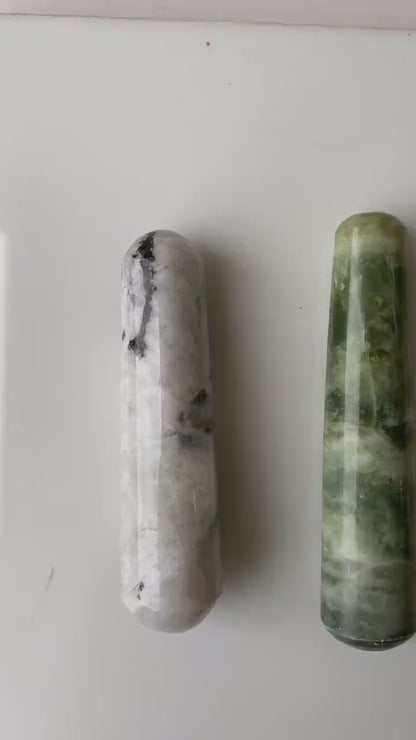 Hand Made SPA Massage Wand Reiki Healing Crystal Relaxation Meditation Collection Gift, Healing Crystal