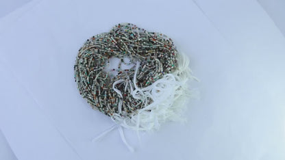 Mixed Rondelle Beads, 12.5 Inch Gemstone Strands, Drilled Strung Nugget Beads, Faceted Round, 3-4mm