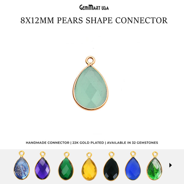 Pear Single Bail Gold...