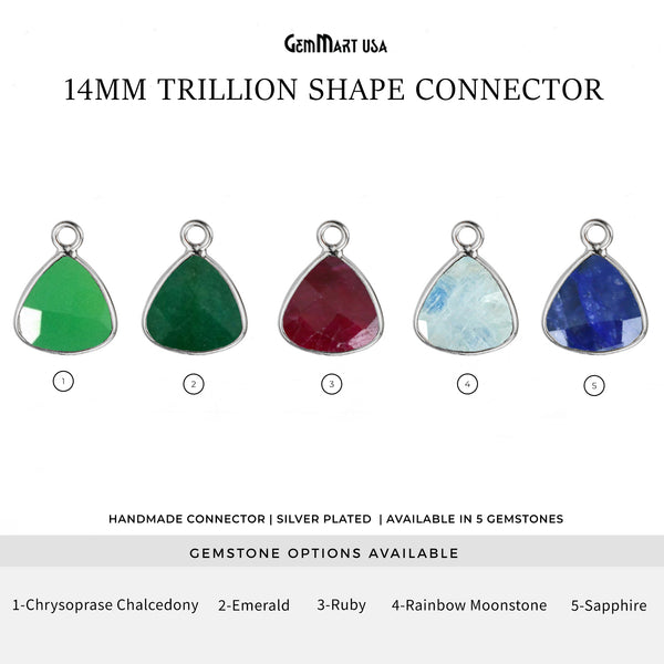 Trillion 14mm Silver Bezel...