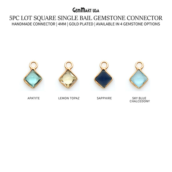 5pc Lot Square Brilliant...