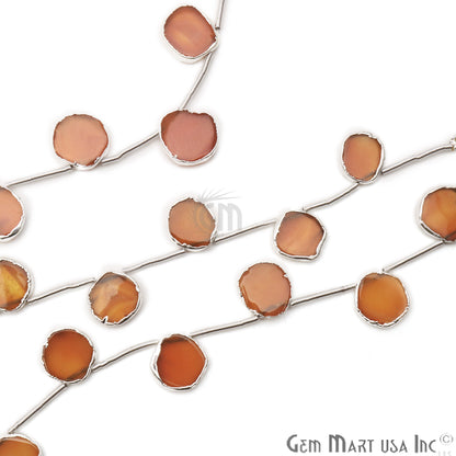 Carnelian Free Form 15x18mm Crafting Beads Gemstone Strands 9INCH - GemMartUSA