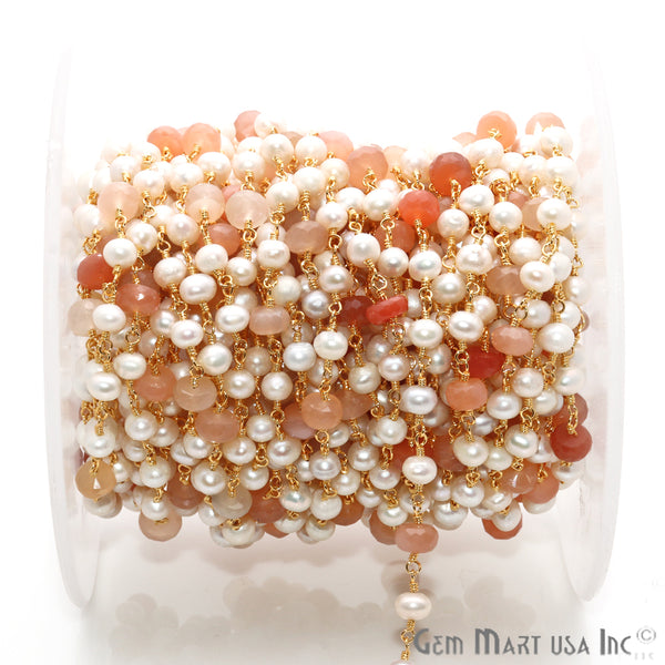 Sunstone 6-7mm, Pearl 5mm...