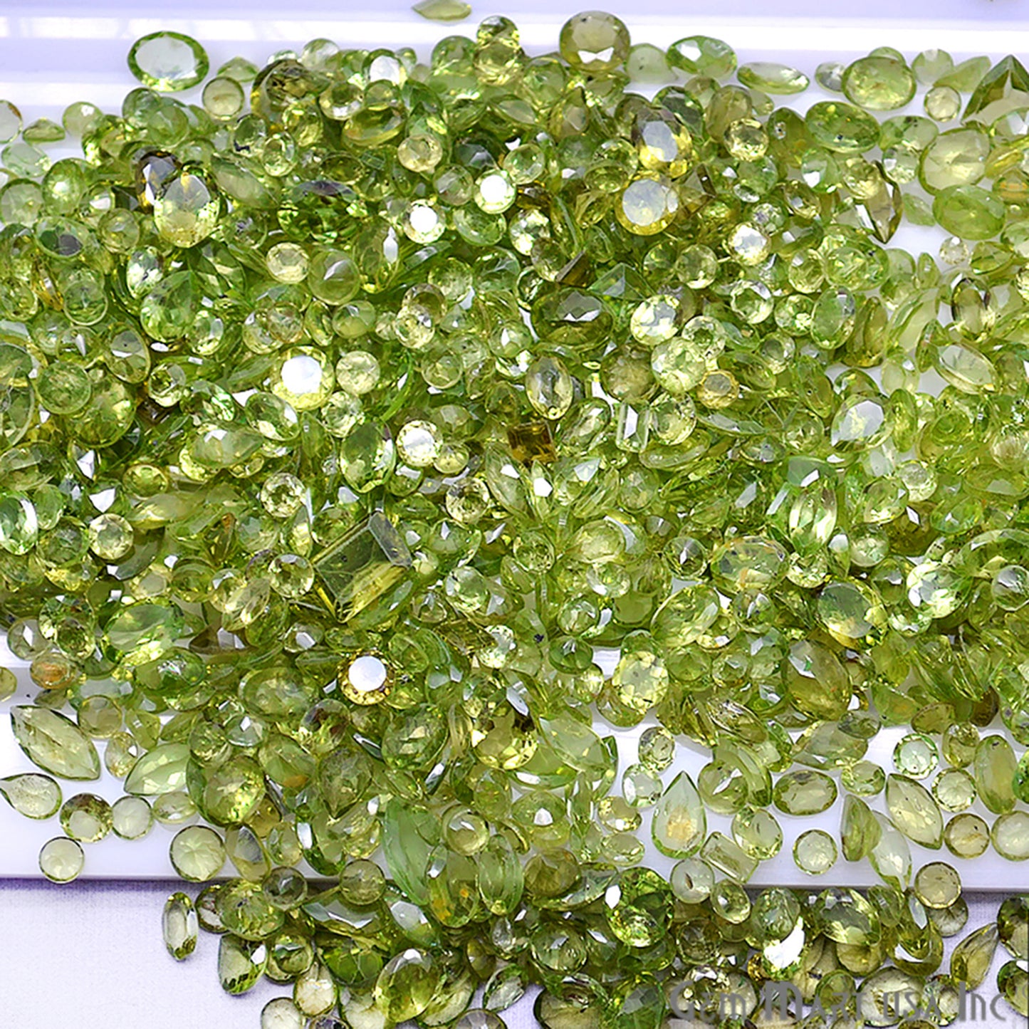 Peridot Mix Shape Wholesale Loose Gemstones (Pick Your Carat) - GemMartUSA