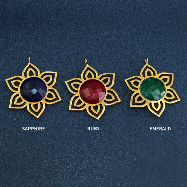 Flower Shape 42x37mm Single...