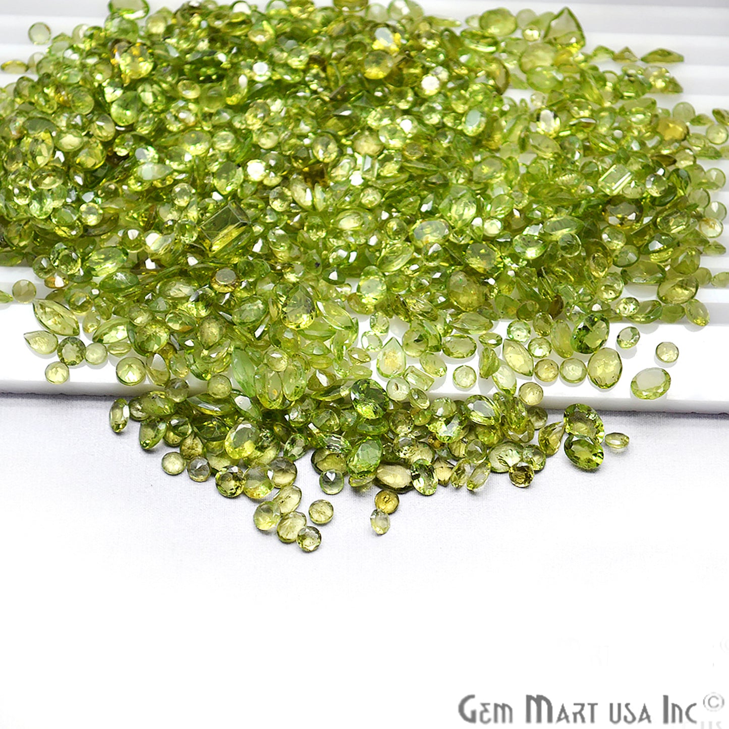 Peridot Mix Shape Wholesale Loose Gemstones (Pick Your Carat) - GemMartUSA