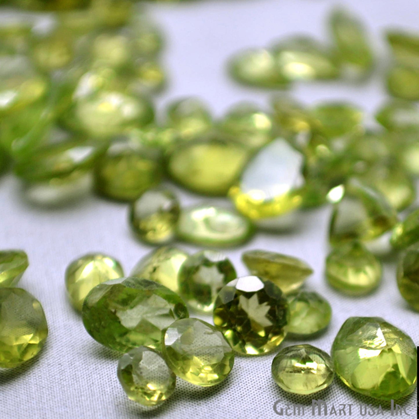 Peridot Mix Shape Wholesale Loose Gemstones (Pick Your Carat) - GemMartUSA