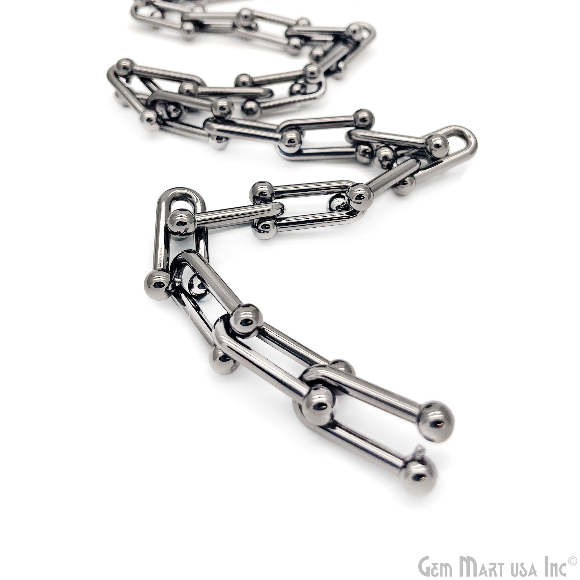U Link Chain Finding Chain 25x10mm U Shaped Station Rosary Chain ...