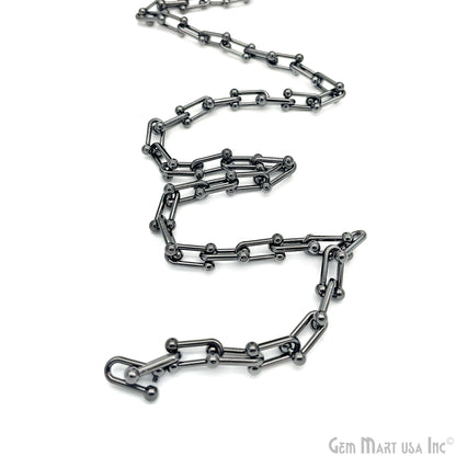 U Link Chain Finding Chain 16x9mm U Shaped Station Rosary Chain