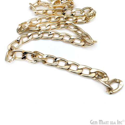 Curb Link Chain Finding Chain 17x10mm Curb Station Rosary Chain