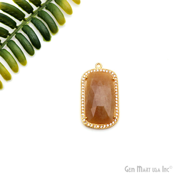 Sapphire & Pave Cubic...