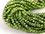 5 Strands Light Green Pyrite Micro Faceted Beads 3-4mm Gemstone Rondelle Beads - GemMartUSA