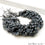Black Obsidian Jade 13x9mm Tumble Beads Strands 14Inch - GemMartUSA
