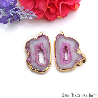 diy-earrings, agate earring, agate jewelry, geode