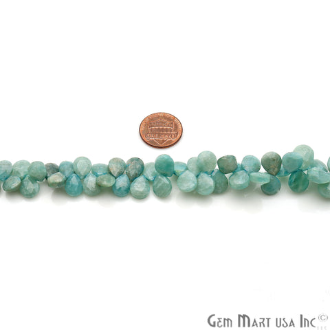 Australian Amazonite Heart 9mm Crafting Beads Gemstone Strands 8INCH - GemMartUSA