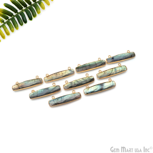 Labradorite Rectangle Bar 40x13mm...
