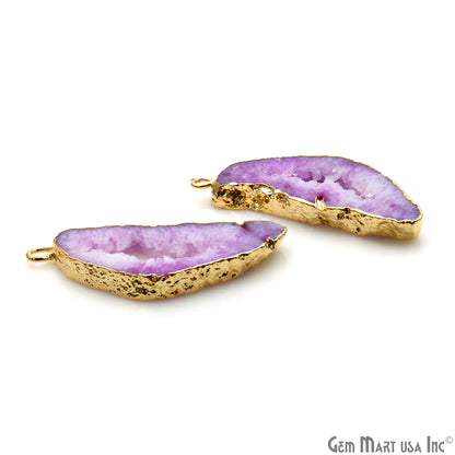 diy-earrings, agate earring, agate jewelry, geode