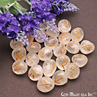 Rune Stones, Spiritual Stones, Futhark Reiki, Rune Stone Symbols, Gemstones - GemMartUSA