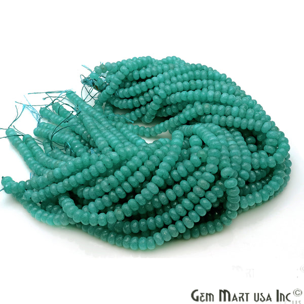 Amazonite Rondelle Beads, 14...