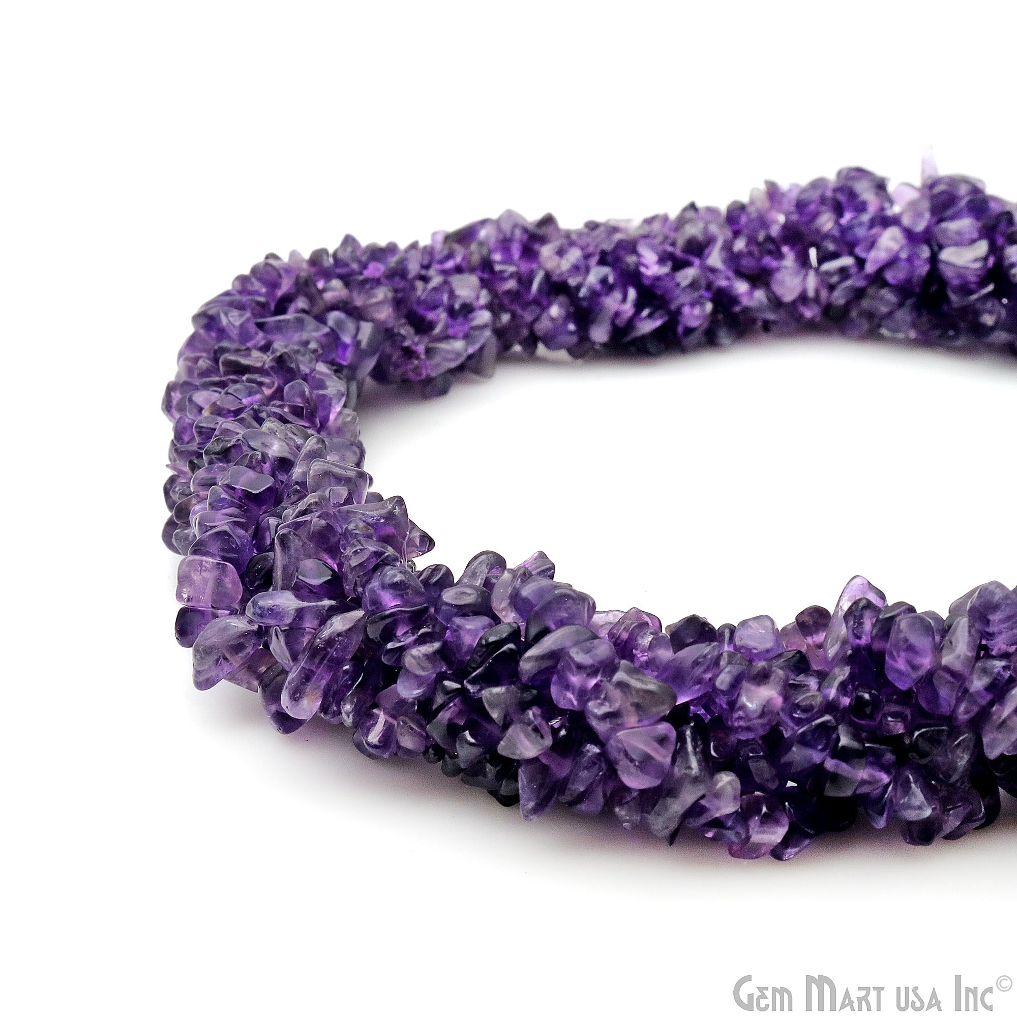 Natural Amethyst chip Gemstone stone beads 1 full strand 34 inch Wholesale Price (CHAA-70001) (762203930671)