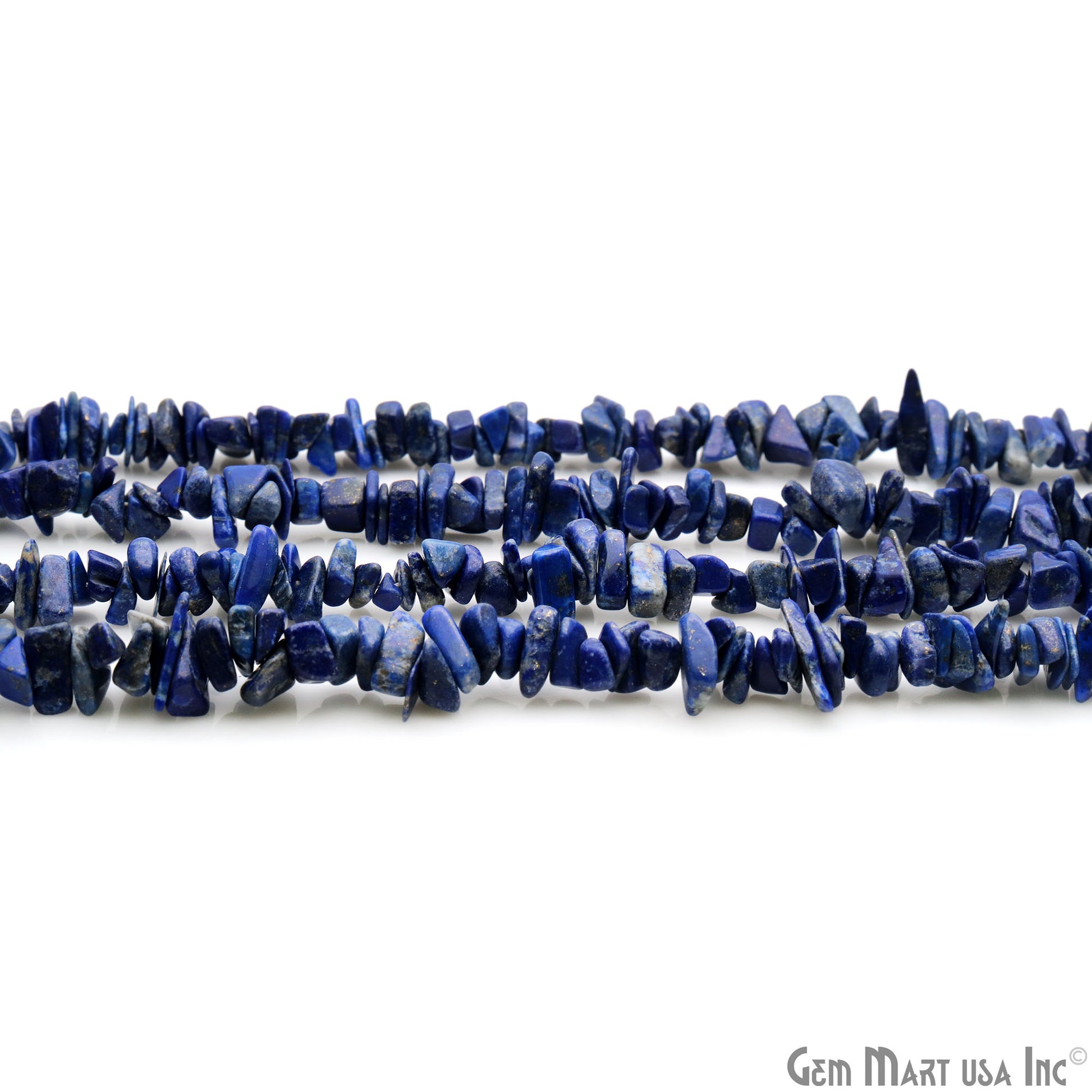 Natural Sodalite Chip Beads, 34 Inch Full Strand (762226212911)