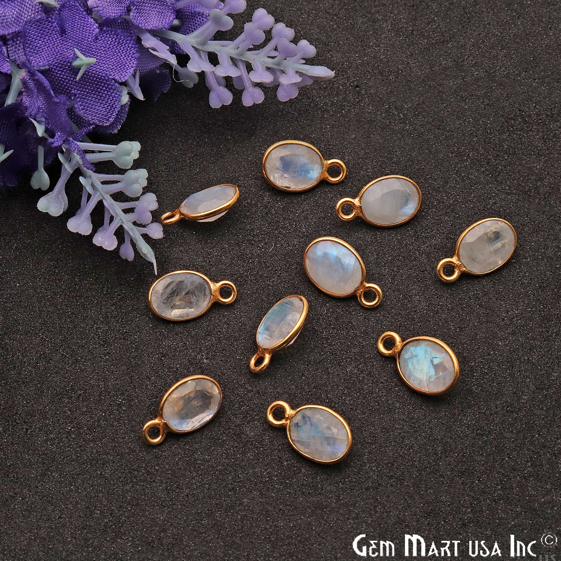 gemstone connector beads, gemstone connector pendant