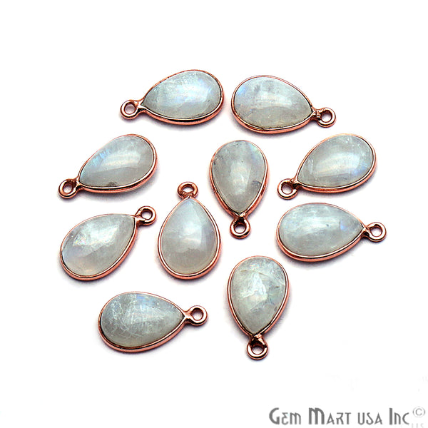 Rainbow Moonstone Cabochon Pear...