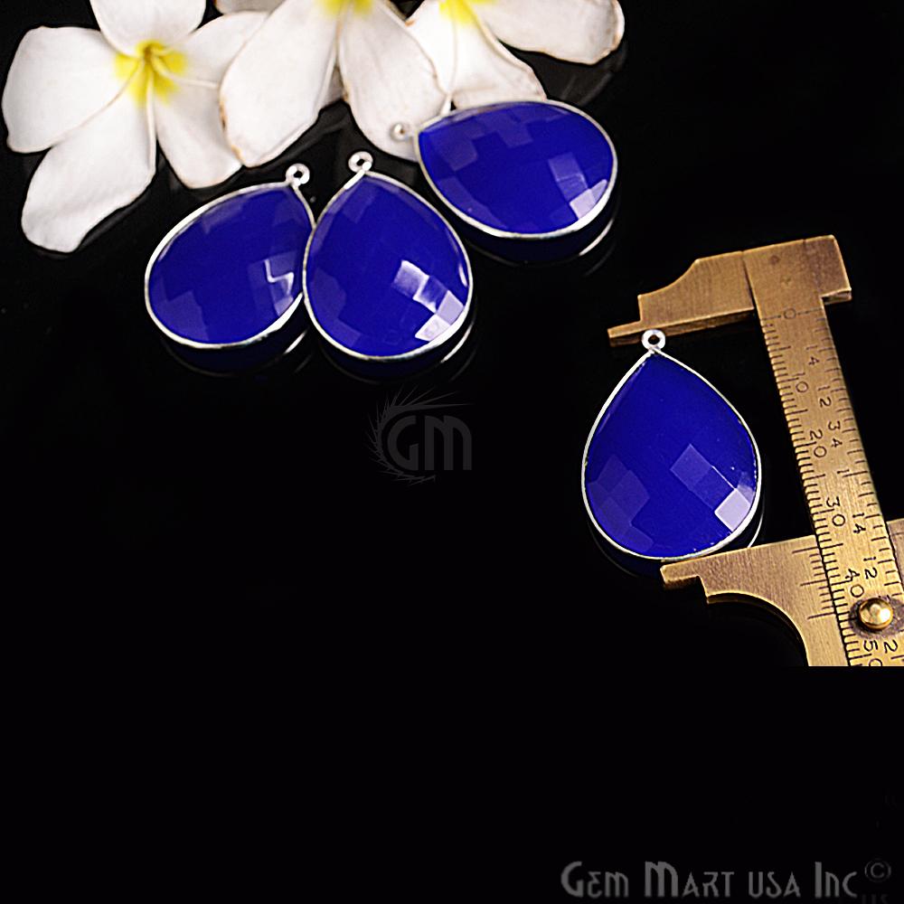 Gemstone Jewelry, blue chalcedony