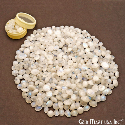 Natural Rainbow Moonstone Mix Shape Loose Gemstones,Precious Stones - GemMartUSA