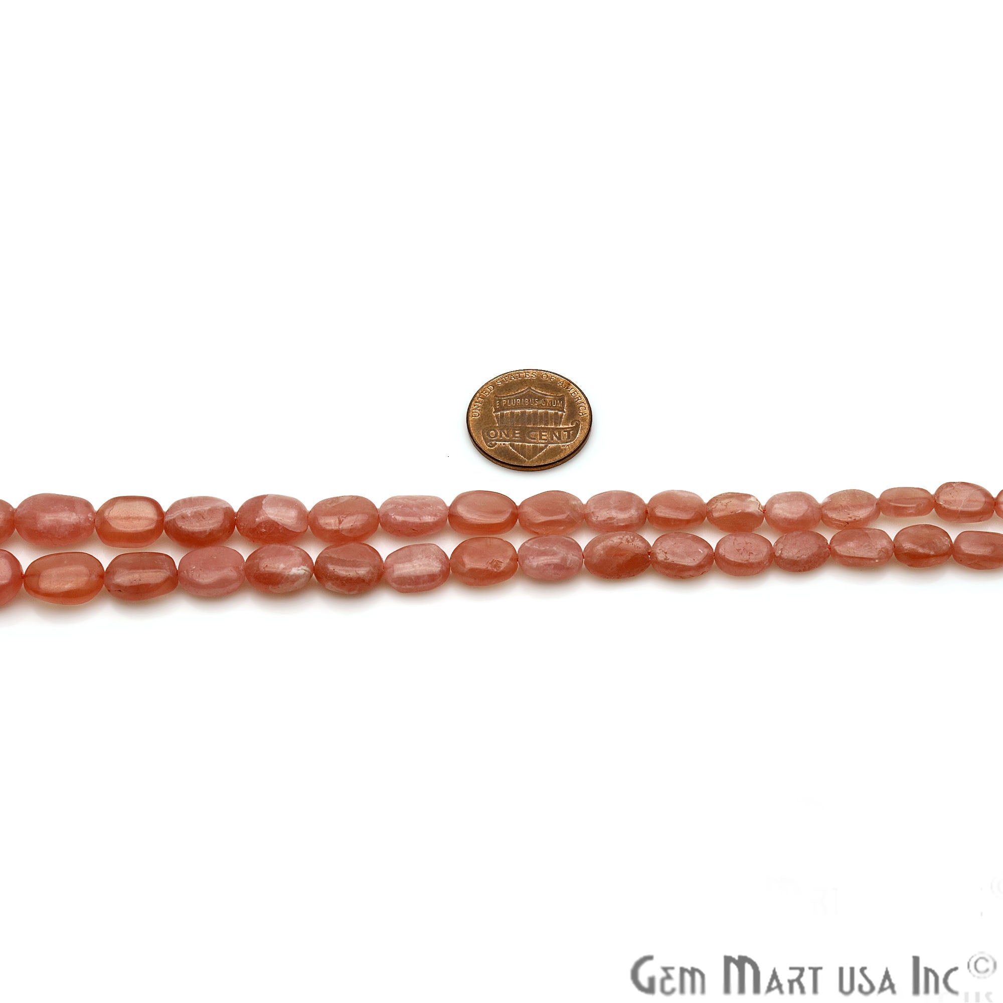 Sunstone Free Form 12x8mm Crafting Beads Gemstone Strands 16INCH - GemMartUSA
