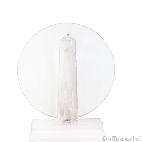 Crystal Gemstone Jumbo Tower Crystal Tower Obelisk Healing Meditation Gemstones 4-5 Inch