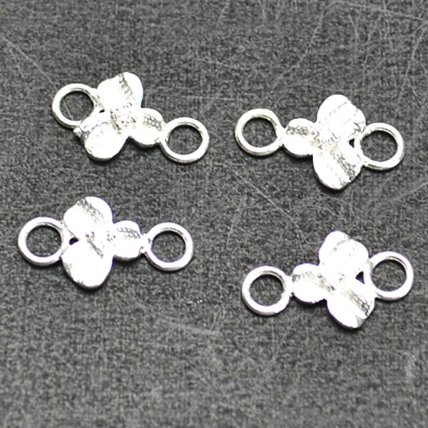 Orchid Shape Silver Charm...