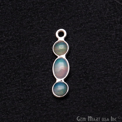 DIY Opal October Birthstone 19x4mm Chandelier Finding Component (Pick Plating) (13092) - GemMartUSA