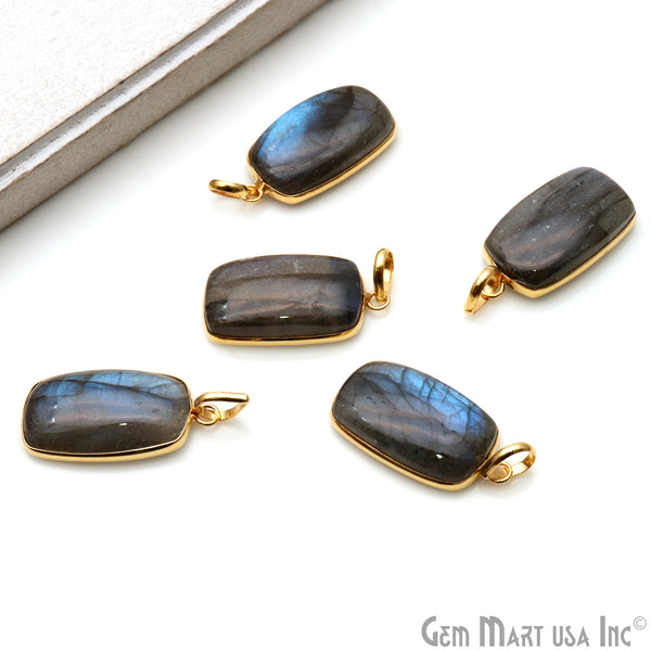 Labradorite Cabochon 28x15mm Octagon...