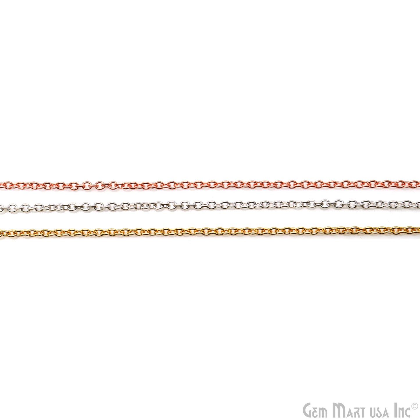 Link Cable Chain For Jewelry Making 2mm Link Chain Necklace, Minimal Finding Chain