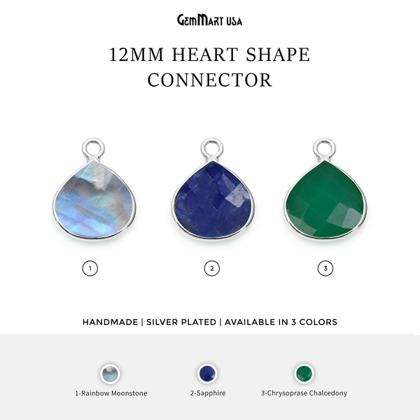 Heart 12mm Single Point...