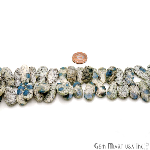 K2 Jasper Pears 30x10mm Crafting Beads Gemstone Briolette Strands 8 Inch - GemMartUSA