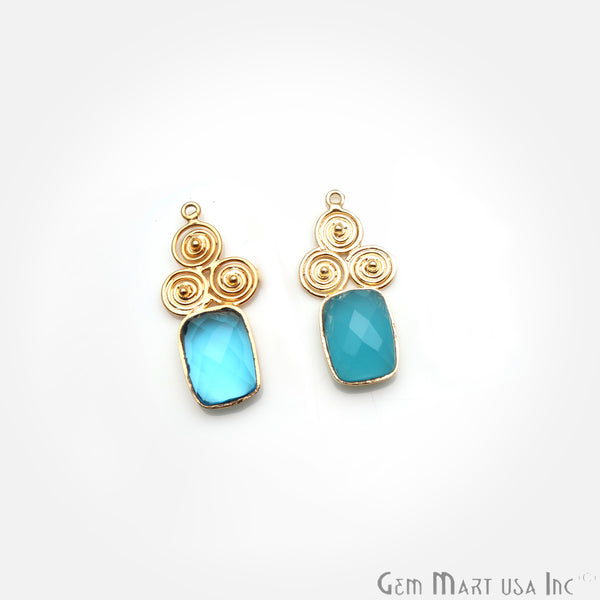 DIY Gemstone Gold Plated...