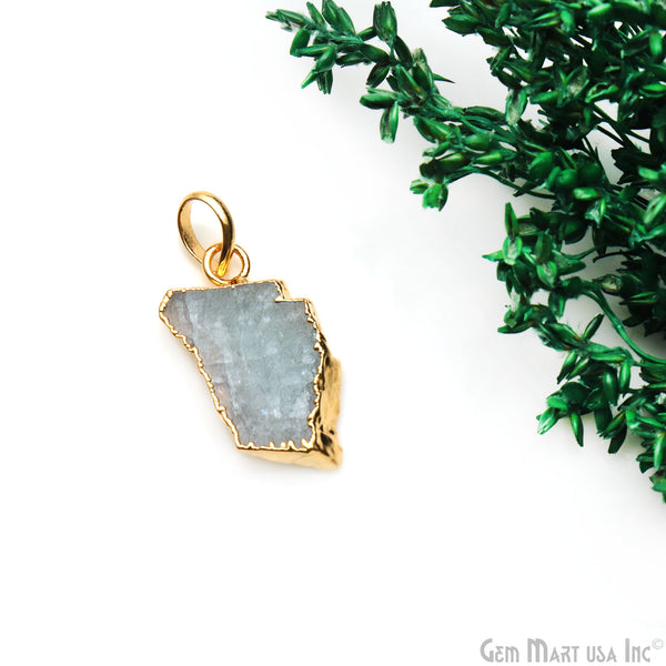 Aquamarine Free Form shape...