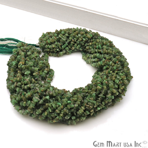Tsavorite Chip Beads, 34...