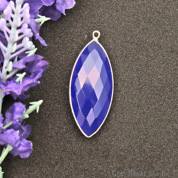 Blue Chalcedony Marquise 15x36mm...