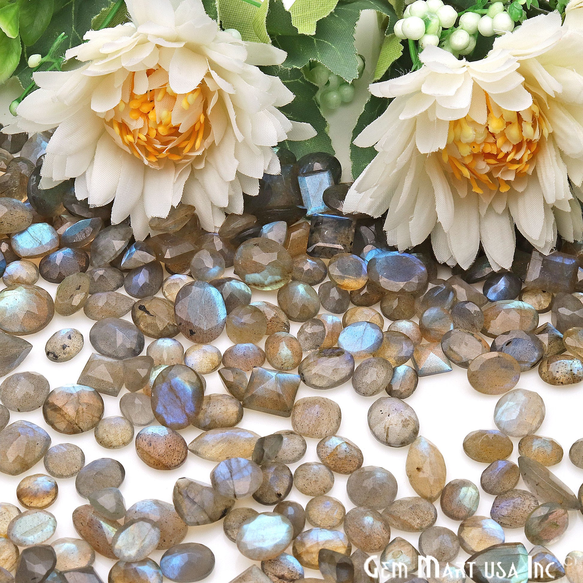 Natural Labradorite Mix Shape Loose Gemstones,Precious Stones - GemMartUSA