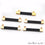 Black Onyx Rectangle Gold Plated Gemstone Connector - GemMartUSA