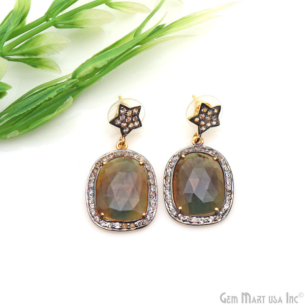 Sapphire With Cubic Zirconia...