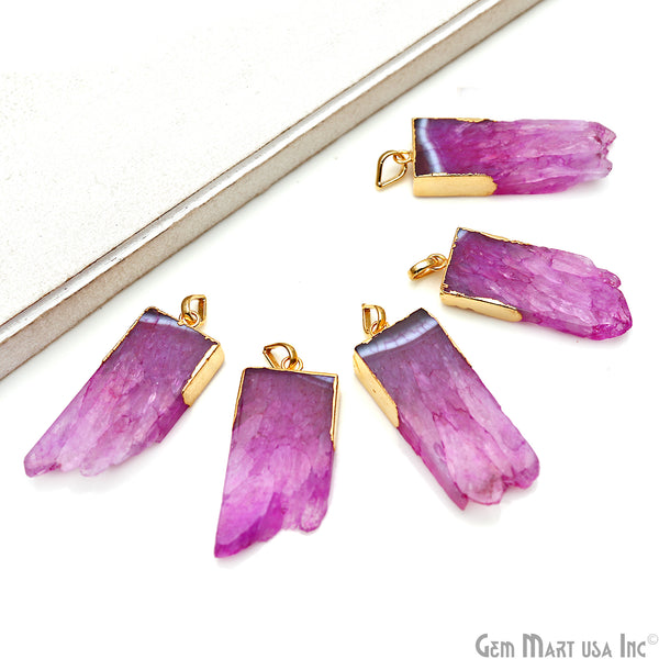 Pink Druzy Free Form...