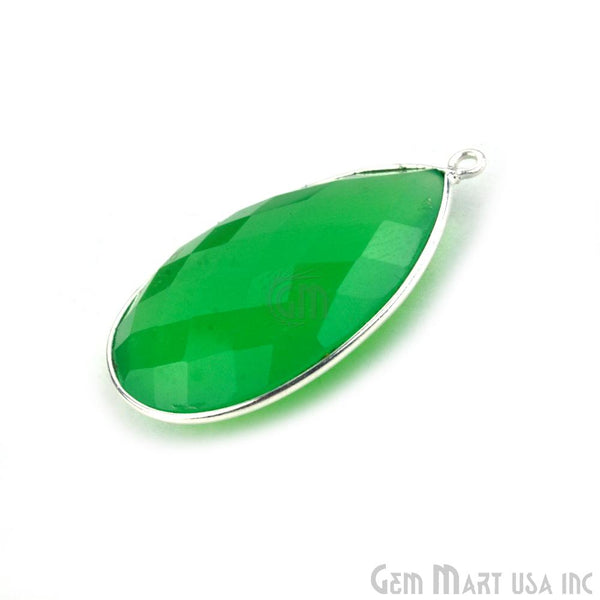 Chrysoprase Chalcedony Pears 22x30mm...
