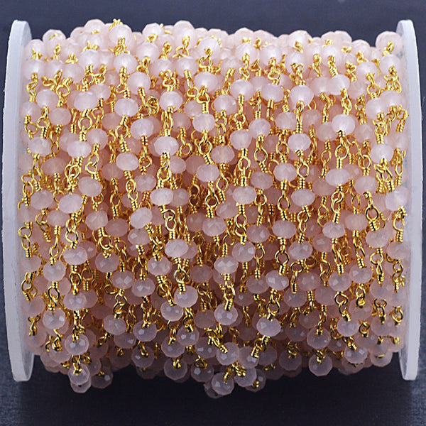 Rose Quartz Gold Plated...