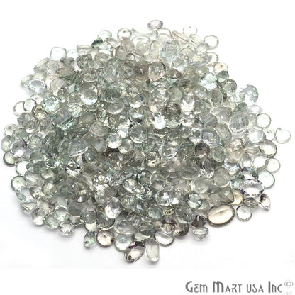 100Cts Big Size Wholesale Green Amethyst Mix Shape Loose Gemstones - GemMartUSA