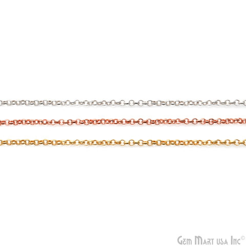 Link Chain For Jewelry Making 2mm Link Chain Necklace Minimal Finding Chain