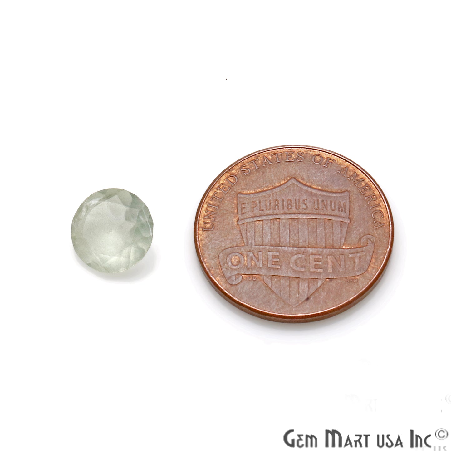 50ct Lot Prehnite Mix Shaped 7-12mm Stone, Faceted Gemstone Mixed lot, Loose Stones - GemMartUSA